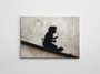 Wallity Lienzo Decorativo Banksy WY125 (70 x 100 cm)